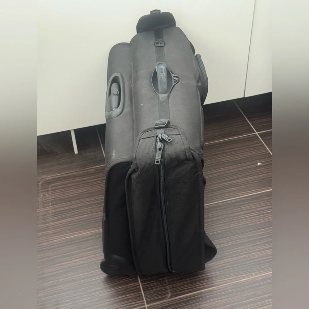 TUMI Classic Black Rolling Travel Garment Bag Alpha Suitcase